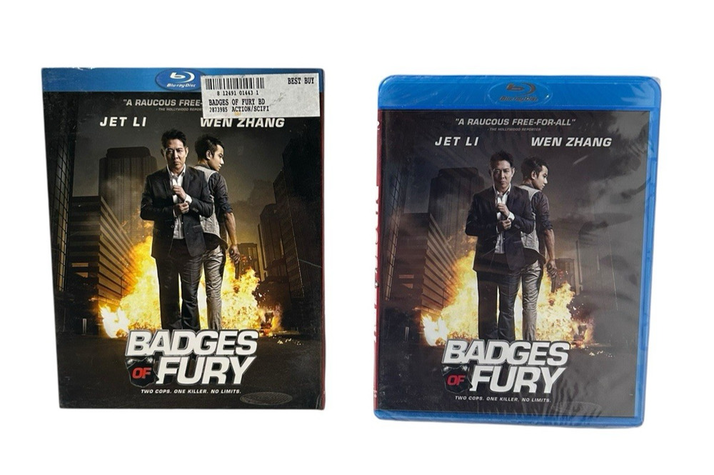 Badges of Fury (Blu-ray, 2013) NR Brand New Sealed w/Slip Cover
